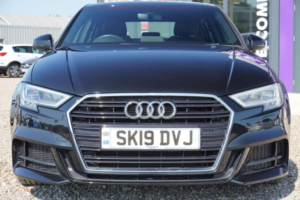 2019 Audi A3 1.0 Tfsi 30 S Line Euro 6 (s/s) 4dr in Black — image 2