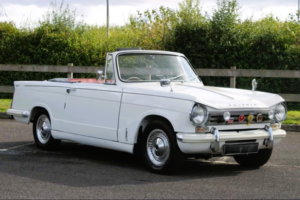 1968 Triumph Herald 13//60 Convertible in White — image 3