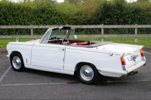 1968 Triumph Herald 13//60 Convertible in White — image 6