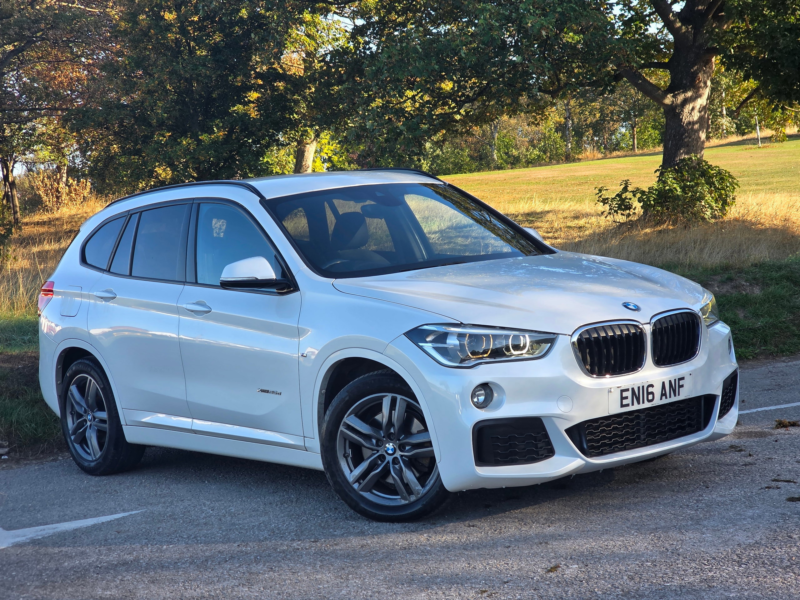 2016 BMW X1 2.0 25d M Sport SUV 5dr Diesel Auto Xdrive Euro 6 (s/s) (231 Ps) in White — image 1