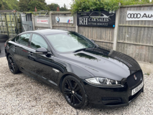 2015 Jaguar Xf 2.2d R-Sport Black Auto Euro 5 (s/s) 4dr in Black — image 2