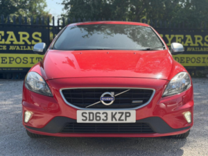 2013 Volvo V40 1.6 D2 R-Design Hatchback 5dr Diesel Manual Euro 5 (s/s) (115 Ps) in Red — image 3