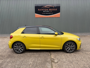 2022 Audi A1 1.5 Tfsi 35 S Line Sportback 5dr Petrol S Tronic Euro 6 (s/s) (150 Ps) in Yellow — image 2