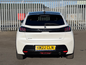 2022 Peugeot 208 1.2 Puretech Gt Hatchback 5dr Petrol Manual Euro 6 (s/s) (100 Ps) in White — image 4