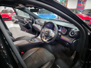 2018 Mercedes-Benz E Class 2.0 E220d Amg Line (premium) G-Tronic+ Euro 6 (s/s) 5dr in Black — image 3