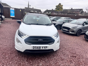 2018 Ford Ecosport 1.0t Ecoboost St-Line Euro 6 (s/s) 5dr in White — image 2
