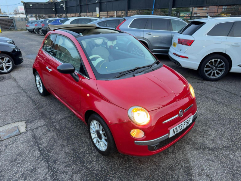 2013 Fiat 500c 1.2 Lounge Euro 5 2dr in Red — image 1
