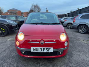 2013 Fiat 500c 1.2 Lounge Euro 5 2dr in Red — image 3