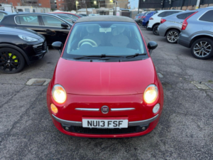2013 Fiat 500c 1.2 Lounge Euro 5 2dr in Red — image 4