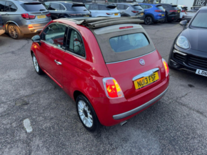 2013 Fiat 500c 1.2 Lounge Euro 5 2dr in Red — image 6