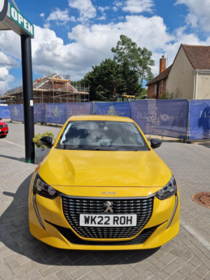2022 Peugeot 208 1.2 Puretech Allure Premium Euro 6 (s/s) 5dr in Yellow — image 2