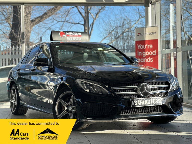 2015 Mercedes-Benz C Class 2.0 C200 Amg Line 7g-Tronic+ Euro 6 (s/s) 4dr in Black — image 1
