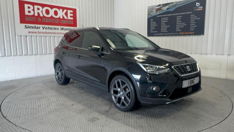 2018 SEAT Arona 1.6 Tdi Xcellence Lux DSG Euro 6 (s/s) 5dr in Black — image 1