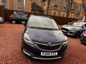 2017 Vauxhall Zafira Tourer 1.4i Turbo Design Euro 6 5dr in Blue — image 2