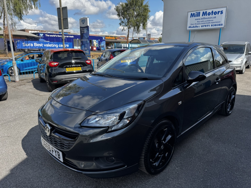2018 Vauxhall Corsa 1.4 I Ecotec Sri Vx Line Nav Black in Grey — image 1