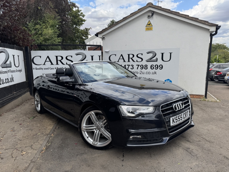 2014 Audi A5 Cabriolet 2.0 Tdi S Line Special Edition in Black — image 1