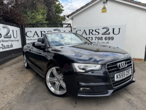 2014 Audi A5 Cabriolet 2.0 Tdi S Line Special Edition in Black — image 2