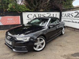 2014 Audi A5 Cabriolet 2.0 Tdi S Line Special Edition in Black — image 4