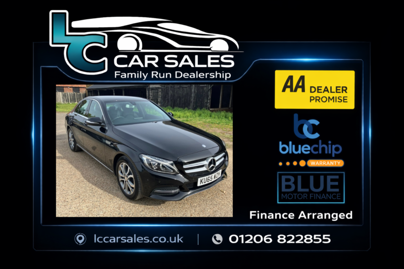 2015 Mercedes-Benz C Class 2.1 C220d Sport in Black — image 1