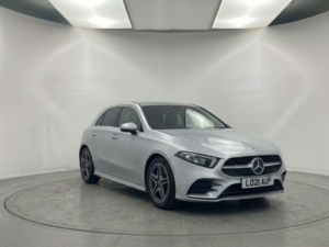 2021 Mercedes-Benz A-Class 1.3 A 180 Amg Line Executive Auto 5dr in Silver — image 3