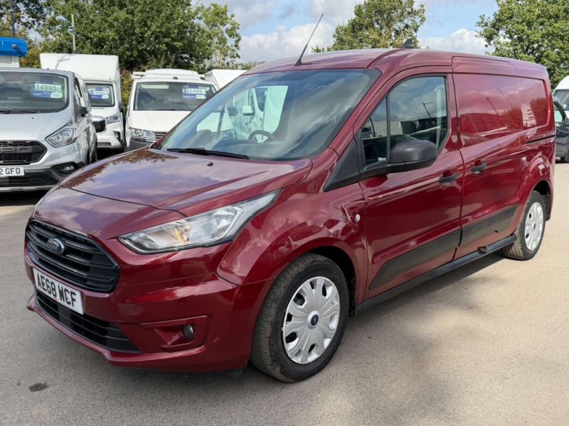 2018 Ford Transit Connect 1.0 210 Ecoboost Trend Panel Van 5dr Petrol Manual L2 Euro 6 (s/s) (100 Ps) in Red — image 1