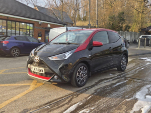 2021 Toyota Aygo 1.0 Vvt-I X-Clusiv X-Shift Euro 6 5dr in Black — image 3