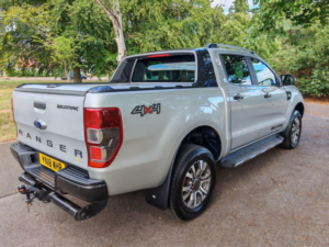 2018 Ford Ranger 3.2 Tdci Wildtrak Auto 4WD Euro 5 4dr in Silver — image 4