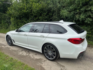 2018 BMW 5 Series 2.0 530i M Sport Touring Auto Euro 6 (s/s) 5dr in White — image 4