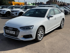 2020 Audi A4 2.0 Tdi 35 Sport S Tronic Euro 6 (s/s) 4dr in White — image 5