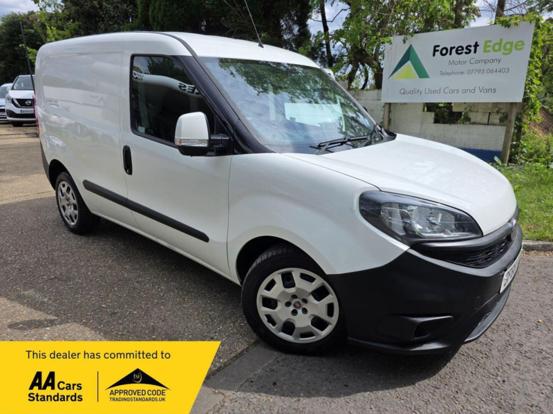 2018 Fiat Doblo 1.6 Multijetii Sx L1 H1 Euro 6 5dr in White — image 1