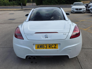 2013 Peugeot Rcz 1.6 Thp Sport Euro 5 2dr in White — image 4