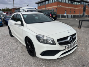 2016 Mercedes-Benz A Class 1.5 A180d Amg Line Euro 6 (s/s) 5dr in White — image 4