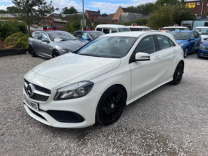 2016 Mercedes-Benz A Class 1.5 A180d Amg Line Euro 6 (s/s) 5dr in White — image 6
