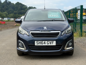 2014 Peugeot 108 1.2 Vti Puretech Allure Hatchback 5dr Petrol Manual Euro 5 (82 Ps) in Blue — image 2