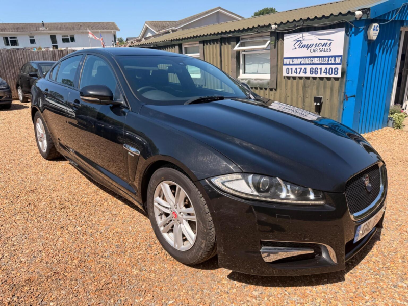 2014 Jaguar Xf 2.2d R-Sport Auto Euro 5 (s/s) 4dr in Black — image 1