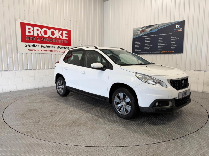 2016 Peugeot 2008 1.2 Puretech Active Euro 6 5dr in White — image 1