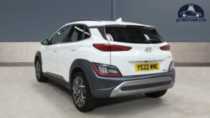 2022 Hyundai Kona 1.6 H-Gdi Premium Dct Euro 6 (s/s) 5dr in White — image 3