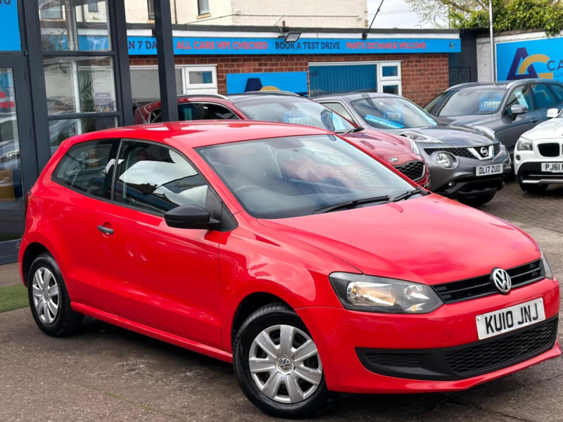 2010 Volkswagen Polo 1.2 S Euro 5 3dr (a/c) in Red — image 1