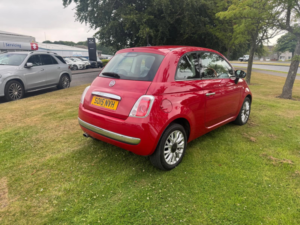 2015 Fiat 500 1.2 Pop Star Hatchback 3dr Petrol Manual Euro 6 (s/s) (69 Bhp) in Red — image 4