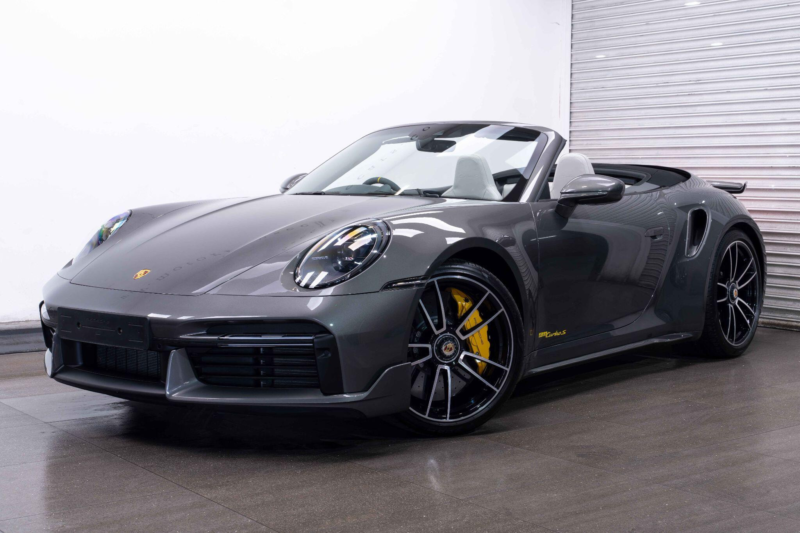 2021 Porsche 911 3.7t 992 Turbo S Pdk 4WD Euro 6 (s/s) 2dr in Grey — image 1