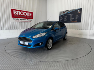 2015 Ford Fiesta 1.0t Ecoboost Titanium X Euro 6 (s/s) 5dr in Blue — image 5