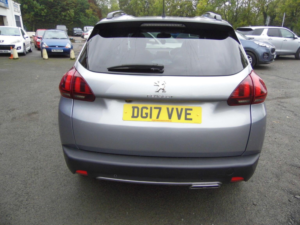 2017 Peugeot 2008 1.2 Puretech Gt Line Eat Euro 6 (s/s) 5dr in Grey — image 6