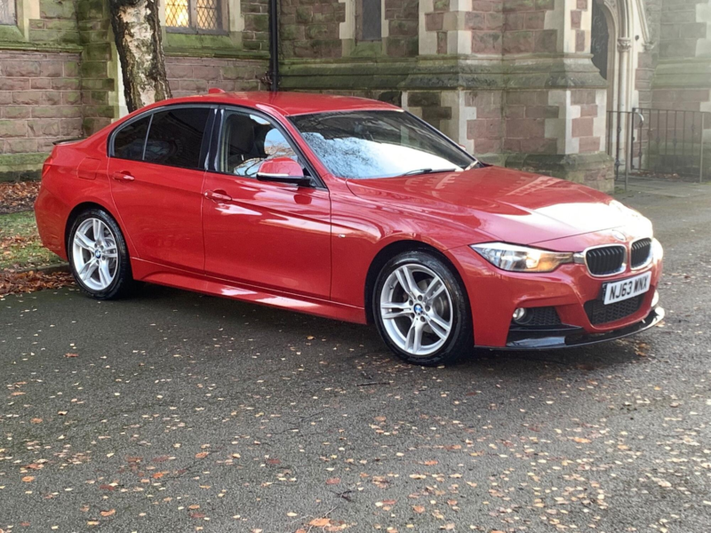 2013 BMW 3 Series 2.0 320i Xdrive M Sport Saloon in Red — image 1