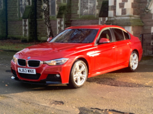 2013 BMW 3 Series 2.0 320i Xdrive M Sport Saloon in Red — image 2