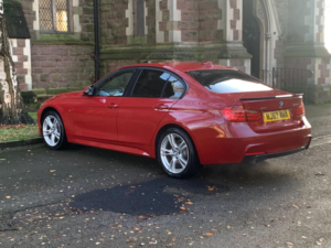 2013 BMW 3 Series 2.0 320i Xdrive M Sport Saloon in Red — image 5