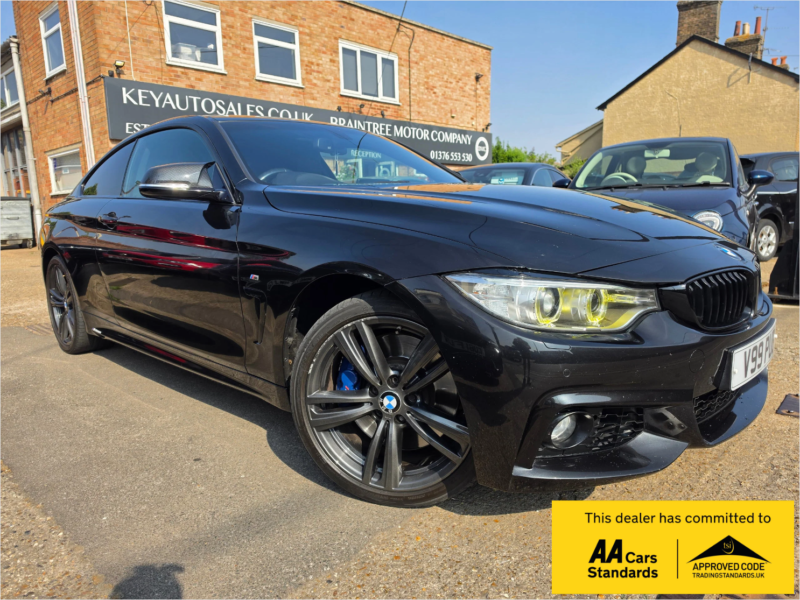 2015 BMW 4 Series 3.0 435d M Sport Coupe 2dr Diesel Auto Xdrive Euro 6 (s/s) (313 Ps) in Black — image 1