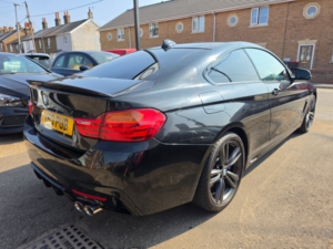 2015 BMW 4 Series 3.0 435d M Sport Coupe 2dr Diesel Auto Xdrive Euro 6 (s/s) (313 Ps) in Black — image 4