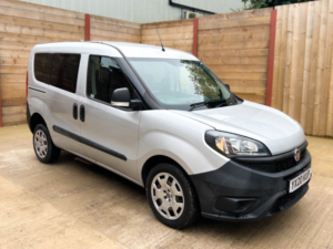 2020 Fiat Doblo 4 SEAT Wheelchair Accessible Disabled Access Vehicle Wav in Grey — image 3