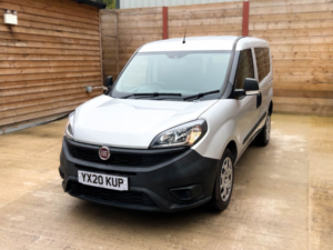 2020 Fiat Doblo 4 SEAT Wheelchair Accessible Disabled Access Vehicle Wav in Grey — image 6