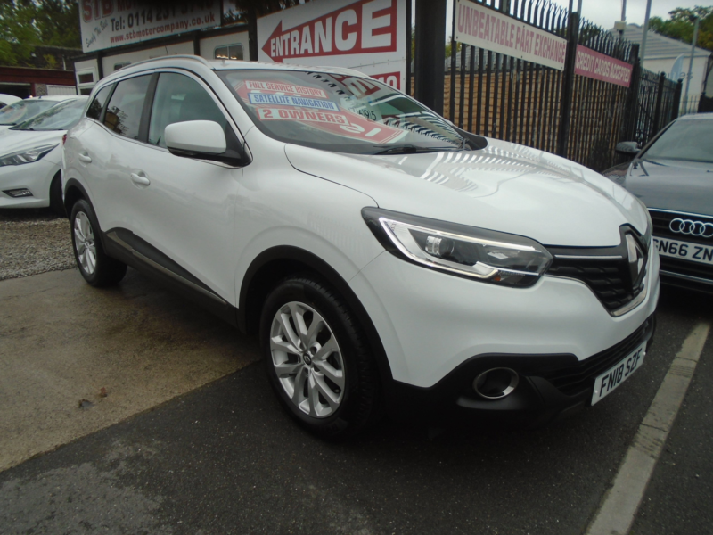 2018 Renault Kadjar 1.5 Dci Dynamique Nav SUV 5dr Diesel Manual Euro 6 (s/s) (110 Ps) in White — image 1